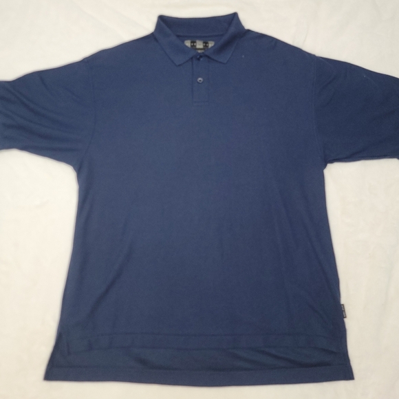Nike Golf Navy Blue Polo Shirt Classic Design - Picture 1 of 9